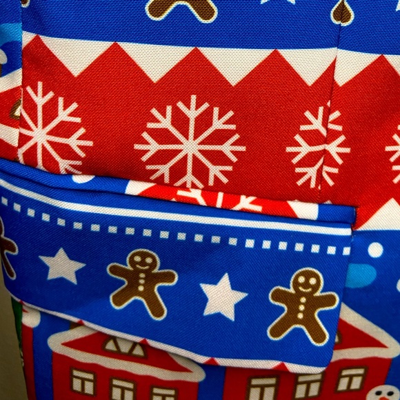 OPPOSUITS Christmas Blazer Gingerbread Men, Reindeer, & Holly Men’s Sz M US38-40 - Picture 4 of 9